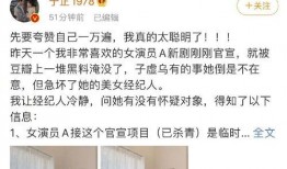 于正最新爆料长文,娱乐圈幕后真相大曝光